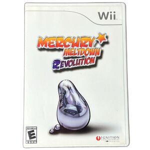 Mercury Meltdown Revolution - Nintendo Wii, 2007 - CIB - Complete w/ Manual